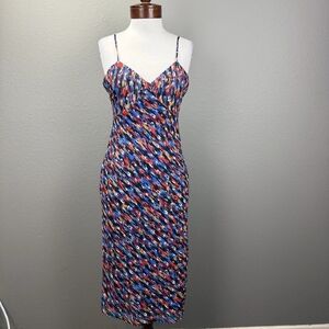 Colorful Spaghetti Strap Dress